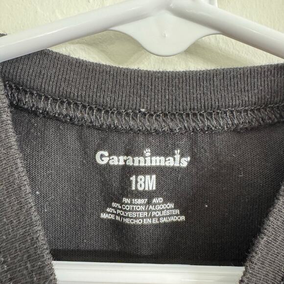 Garanimals Black Pocket Short Sleeve T Shirt Size 18 Months - Picture 2 of 2